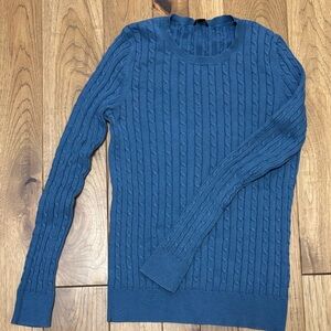 Talbots Blue Knit Sweater